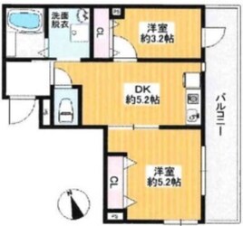 グロースコート恵我ノ荘の物件間取画像